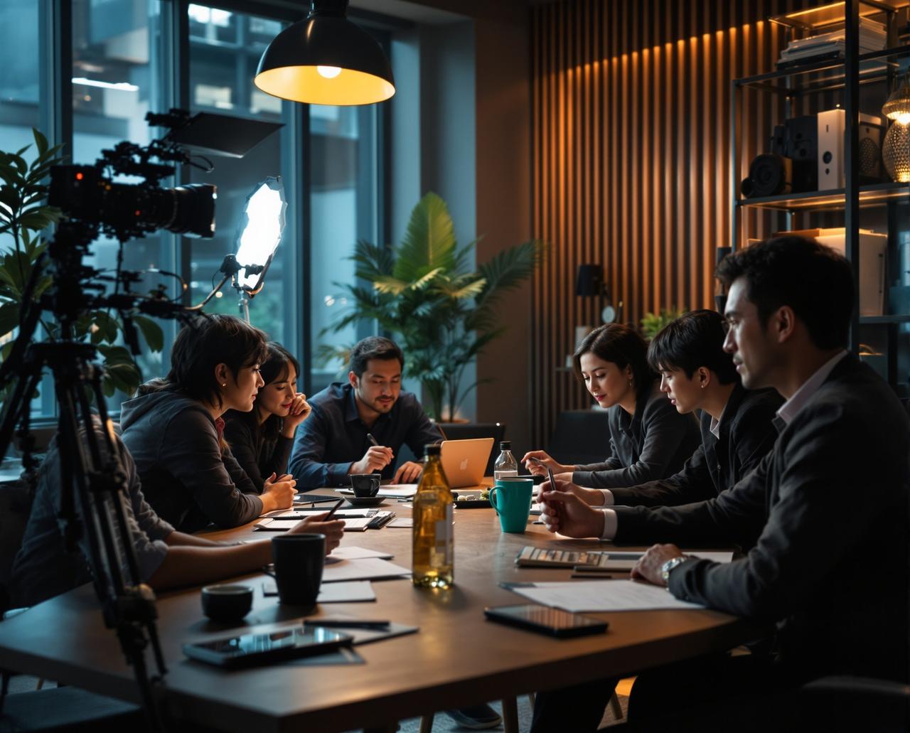 云影院公司办公环境